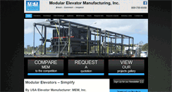 Desktop Screenshot of modularelevator.net